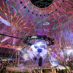 Intip Meriahnya Pesta Kembang Api di Dubai Expo 2020