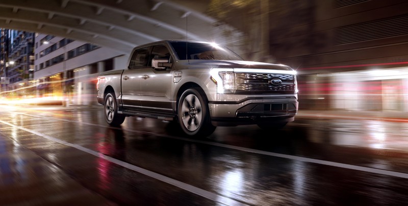 Ford F-150 Lightning Ford F-150 Lightning (Tangkapan Layar via ford.com)