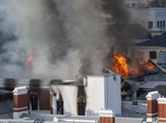 Gedung Palemen Afrika Selatan Terbakar, Begini Kondisinya