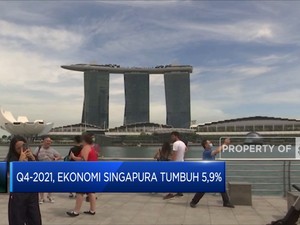 Ekonomi Singapura Tumbuh Tinggi, Q4-2021 Capai 5,9%