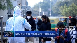 Kasus Covid-19 India Meledak Lagi