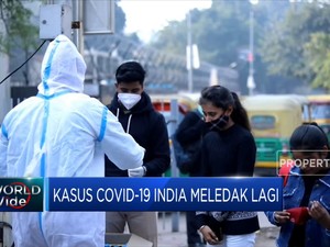 Kasus Covid-19 India Meledak Lagi