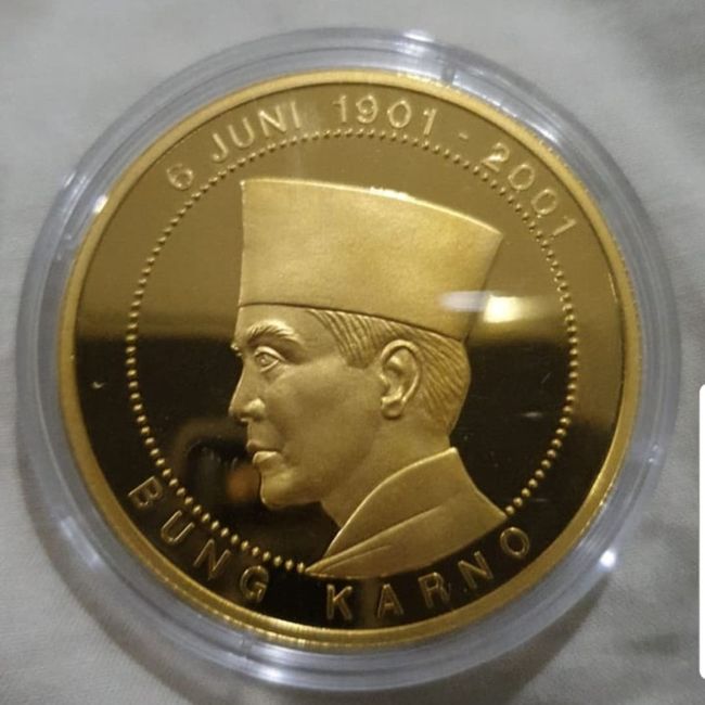 Uang Koin Emas Soekarno Dijual Rp 84 Juta per Keping, Mau?