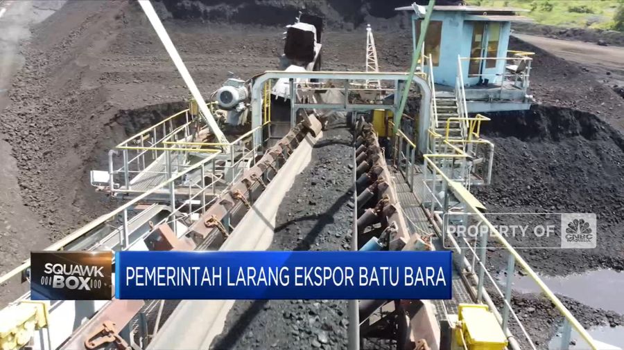 Pemerintah Larang Ekspor Batu Bara