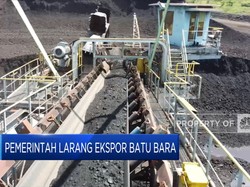 Pemerintah Larang Ekspor Batu Bara Sepanjang Januari 2022