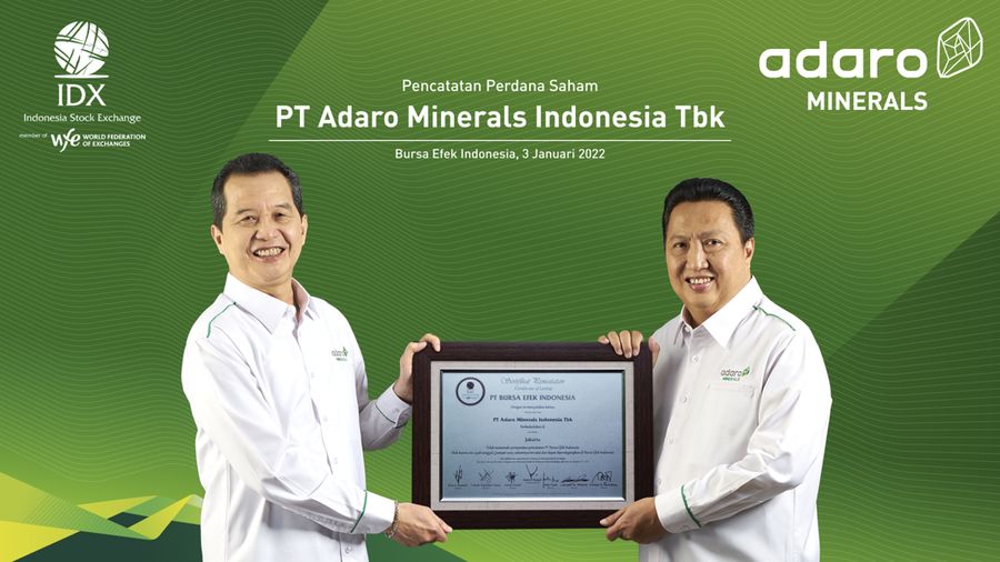 Pencatatan Saham PT. Adaro Minerals Indoenesia Tbk (ADMR) dok. Adaro Minerals