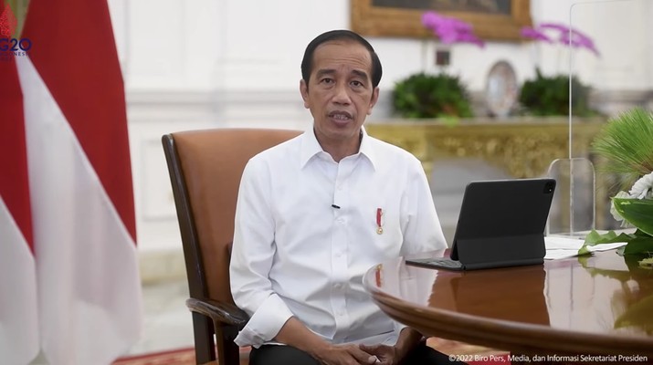 Pernyataan Presiden Joko Widodo terkait Pasokan Batu Bara, LNG, dan Harga Minyak Goreng (3/1/2022) (Tangkapan Layar Youtube Sekretariat Presiden)