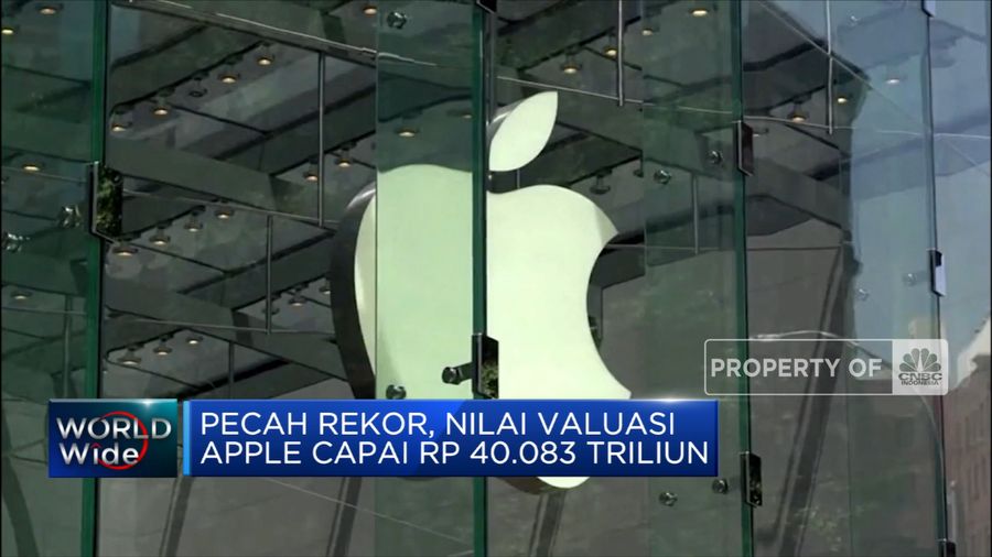 Apple Menjadi Perusahaan Pertama Dunia Bervaluasi USD 3 T