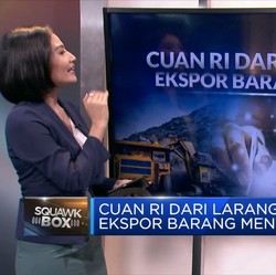 Cuan RI Dari Larangan Ekspor Barang Mentah