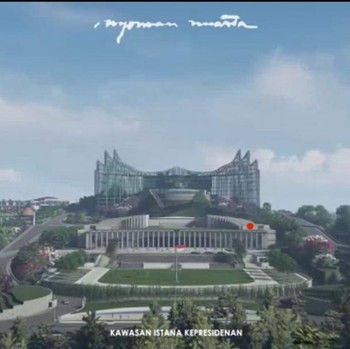 Jokowi Sudah Setuju, Ini Penampakan Istana Ibu Kota Baru