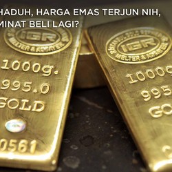 Bunda... Harga Emas Terjun Nih, Mau Beli Murah Kah?