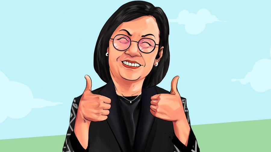 Infografis, APBN 2021 Tutup Buku Sri Mulyani Girang