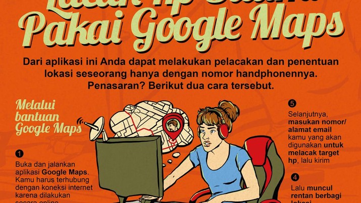 Infografis: Ini Cara Mudah Lacak Hp Suami Pakai Google Maps Infografis: Ini Cara Mudah Lacak Hp Suami Pakai Google Maps