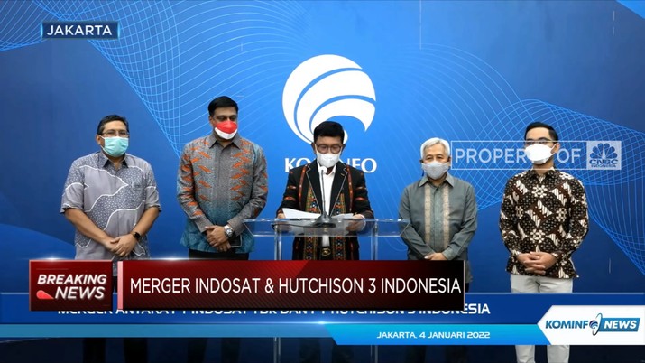 Johnny G Plate Setujui Merger Indosat & Hutchison 3 Indonesia