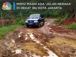 Miris! Masih Ada 'Jalan Neraka' di Dekat Ibu Kota Jakarta