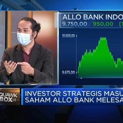 Grup Salim & Grab Masuk, Saham Allo Bank Tembus Rp 10.000