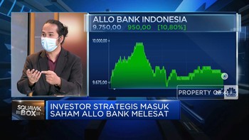 Grup Salim & Grab Masuk, Saham Allo Bank Tembus Rp 10.000