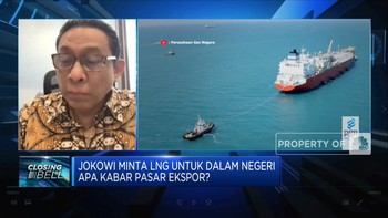 Jokowi Minta Pasokan LNG Domestik Diutamakan, Industri Siap?