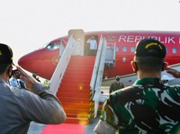 Jokowi Bertolak ke Jateng, Tinjau Fasilitas Candi Borobudur