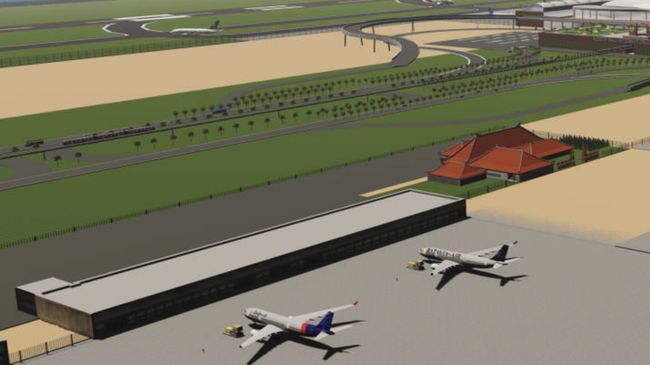 Rancangan Bandara Bali Utara (Tangkapan Layar via website bibuairport.com)