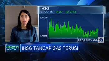 Tancap Gas, IHSG Kembali ke Level 6.700-an