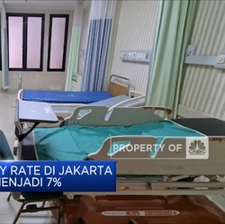 Bed Occupancy Rate di Jakarta Kembali Naik Menjadi 7%