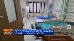 Bed Occupancy Rate di Jakarta Kembali Naik Menjadi 7%