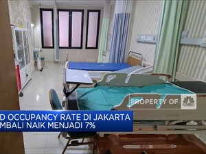 Bed Occupancy Rate di Jakarta Kembali Naik Menjadi 7%