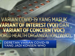 Deretan Varian Covid-19 yang Jadi Konsen WHO