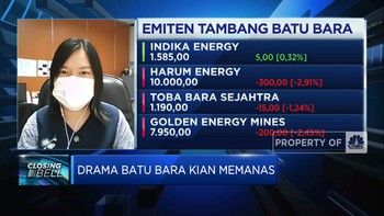 Drama Batu Bara Memanas, Begini Proyeksi Kinerja Emitennya