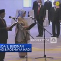 Juda Agung & Aida Budiman Resmi Jabat Deputi Gubernur BI