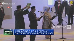 Juda Agung & Aida Budiman Resmi Jabat Deputi Gubernur BI