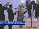Juda Agung & Aida Budiman Resmi Jabat Deputi Gubernur BI