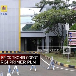 Erick Thohir Copot Direktur Energi Primer PLN