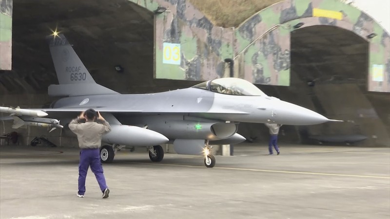 Jet tempur F-16V (REUTERS/ANN WANG)