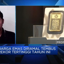 Suku Bunga Naik Lebih Cepat, Harga Emas 2022 Bisa Rekor Lagi?