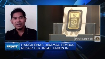 Suku Bunga Naik Lebih Cepat, Harga Emas 2022 Bisa Rekor Lagi?