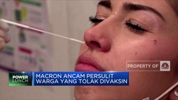 Tak Mau Vaksin, Hidup Warga Prancis Akan Dipersulit