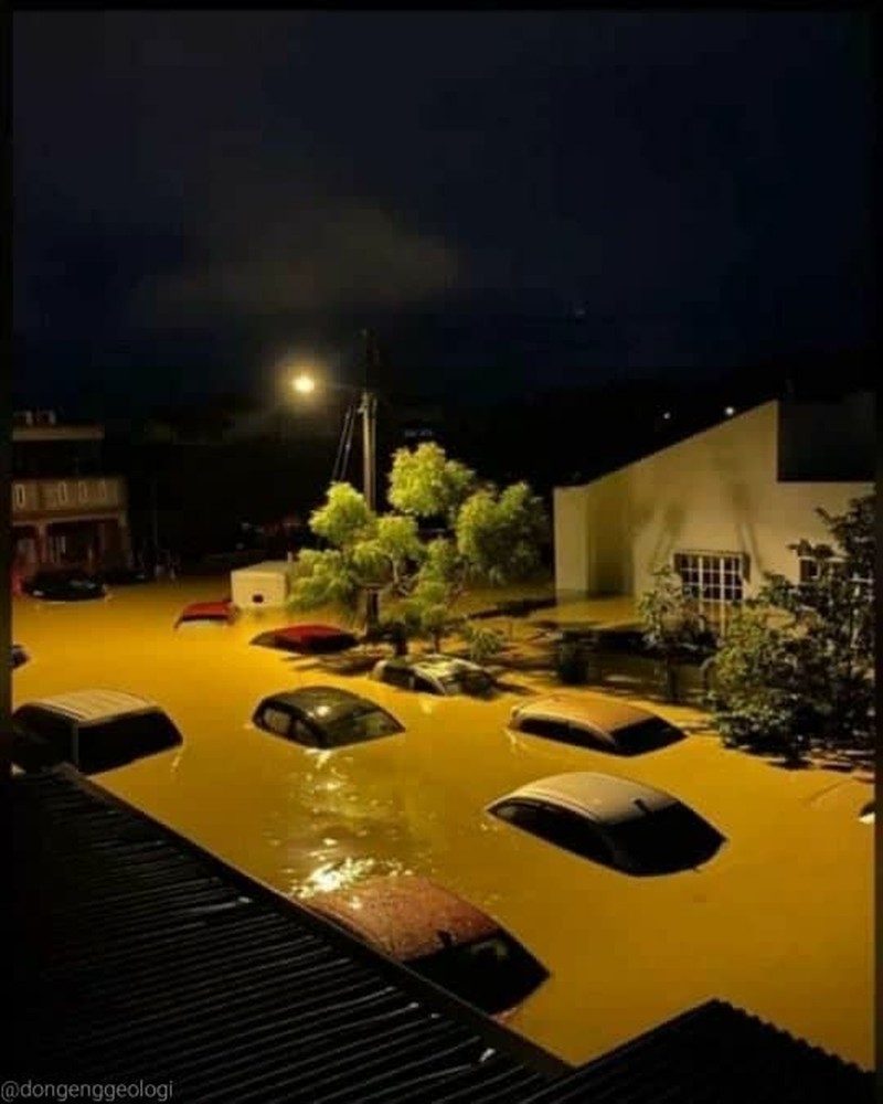 Bencana Hidrometeorologi Basah di Kota Jayapura (ist via BNPB)