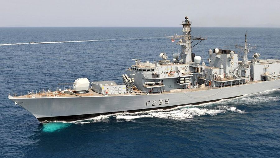 HMS Northumberland (Tangkapan ayar via website royalnavy.mod.uk)