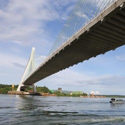 Begini Megahnya Jembatan Rp 1,4 T Pakai Utang Syariah