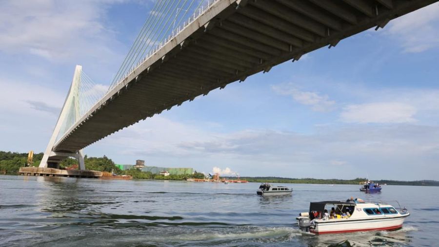 Jembatan Pulau Balang, Kalimantan Timur (Dok. Kementerian PUPR)
