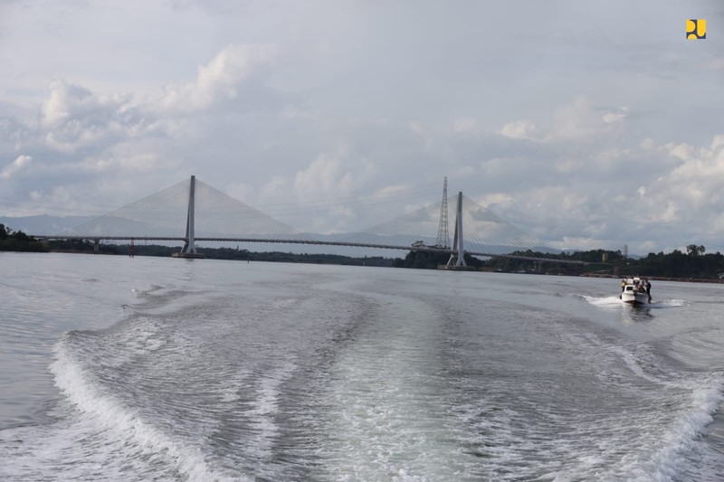 Jembatan Pulau Balang Jembatan Pulau Balang, Kalimantan Timur (Dok. Kementerian PUPR)