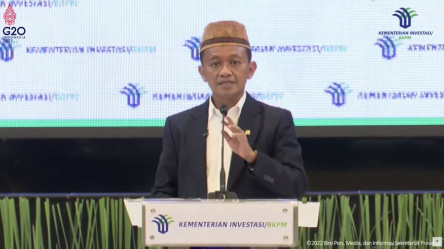 Keterangan Pers Menteri Investasi dan Kepala BKPM Bahlil Lahadalia tentang Pencabutan IUP, HGU dan HGB, 7 Desember 2022. (Tangkapan Layar Youtube Sekretariat Presiden)