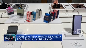 Laba Samsung Q4-2021 Melesat, Diproyeksi Nai 23%