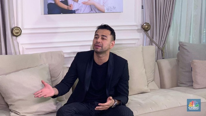 Raffi Ahmad Raffi Ahmad (CNBC Indonesia/ Valentina Angel )