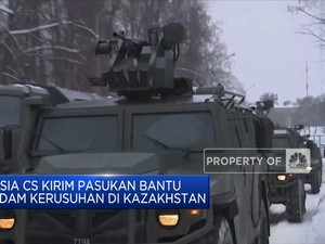 Rusia Cs Kirim Pasukan Bantu Redam Kerusuhan di Kazakhstan
