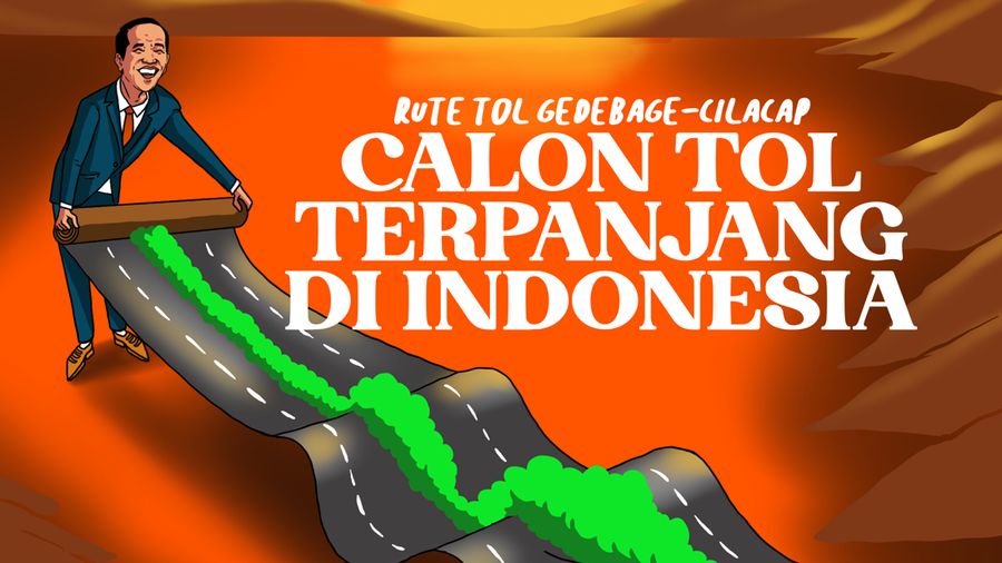 Rute Tol Gedebage - Cilacap, Calon Tol Terpanjang di Indonesia