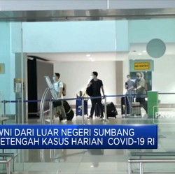 WNI dari Luar Negeri Sumbang Setengah Kasus Harian Covid RI