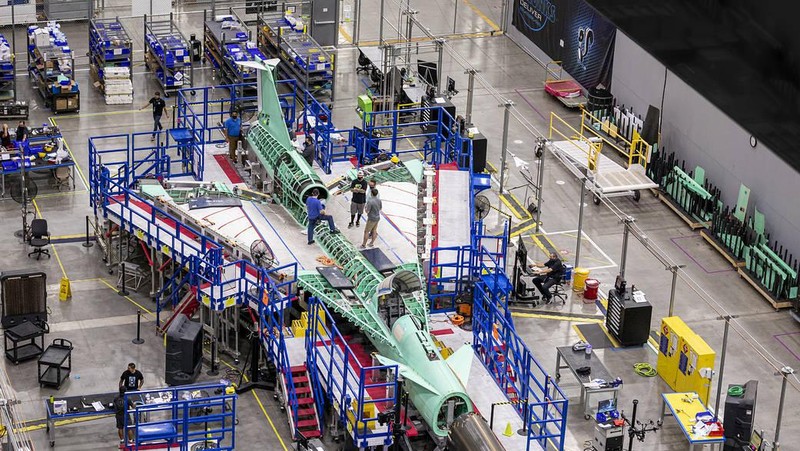 Pesawat Jet Supersonik X-59 bakal menjalani pengujian struktural di markas NASA di Fort Worth, Texas. (Dok: Lockheed Martin/NASA/slashgear)